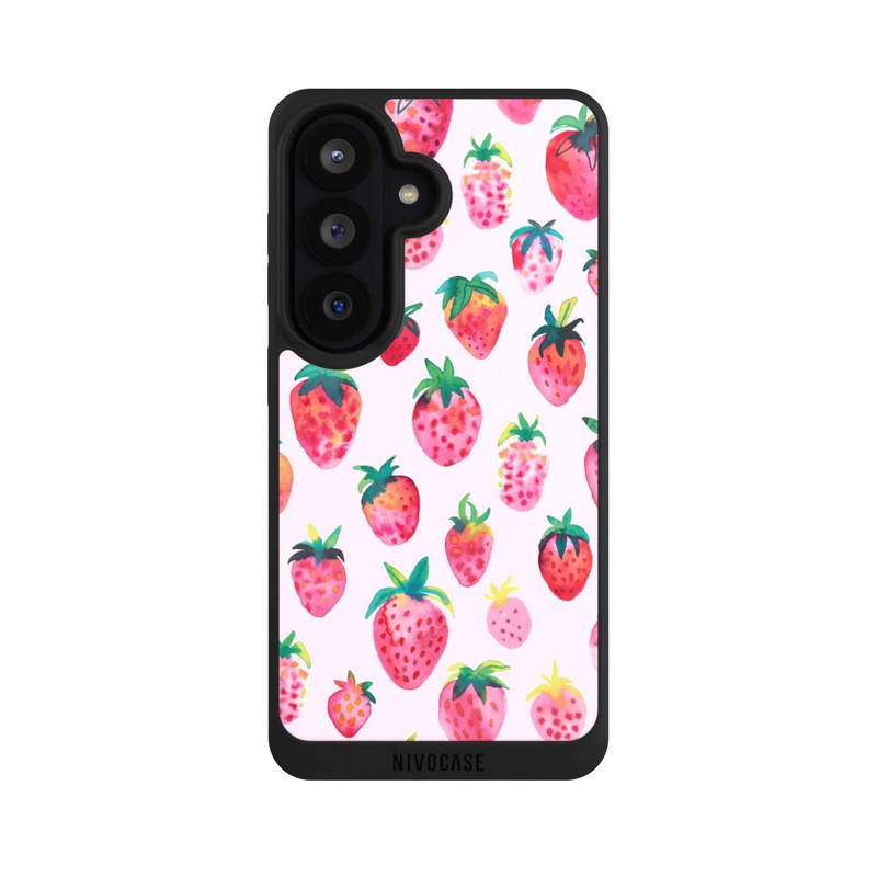 Galaxy S26 NIVOpure Aquarell Erdbeeren