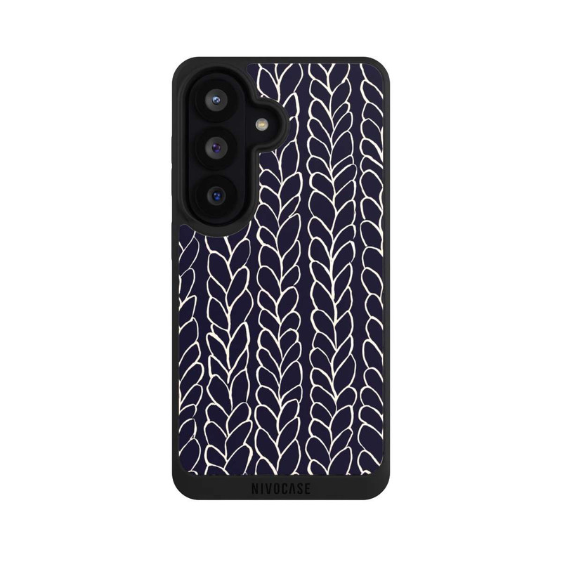 Galaxy S26 NIVOpure Tresses En Laine Dessins Marine