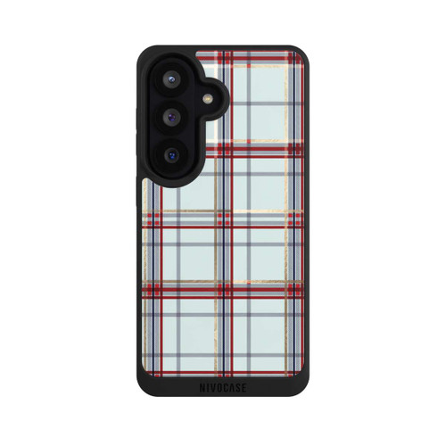Samsung Galaxy S26 NIVOpure Tartan Bleu