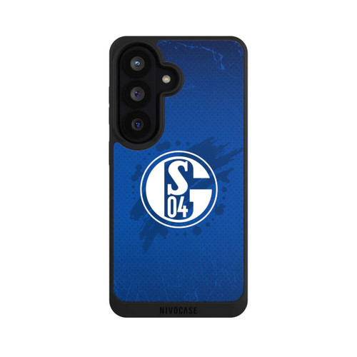 Samsung Galaxy S26 NIVOpure Schalke 04 Farbe Fleck Blau