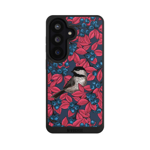 Samsung Galaxy S26 NIVOpure Blueberries And Birds On Navy