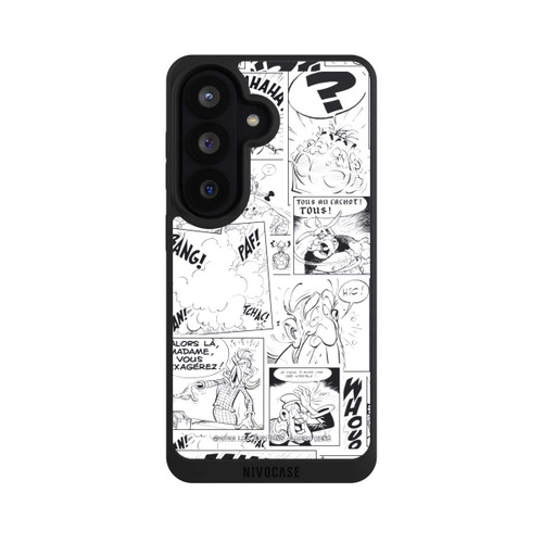 Samsung Galaxy S26 NIVOpure Asterix Comic Black and White