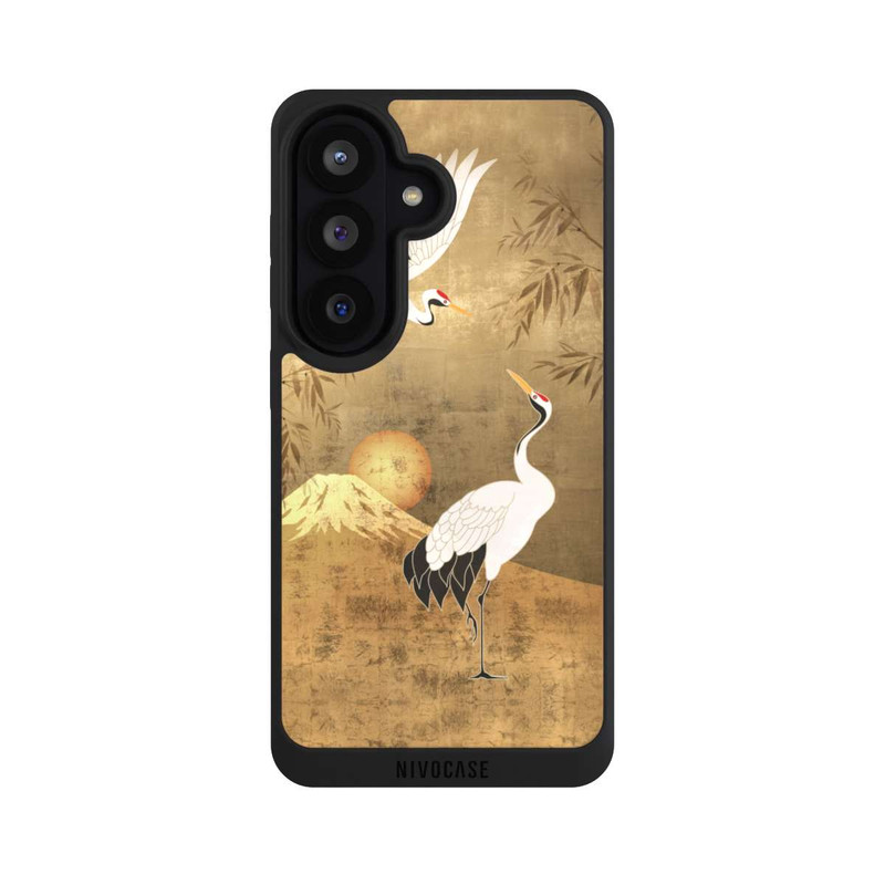 Galaxy S26 NIVOpure Kraniche Gold Japan 1