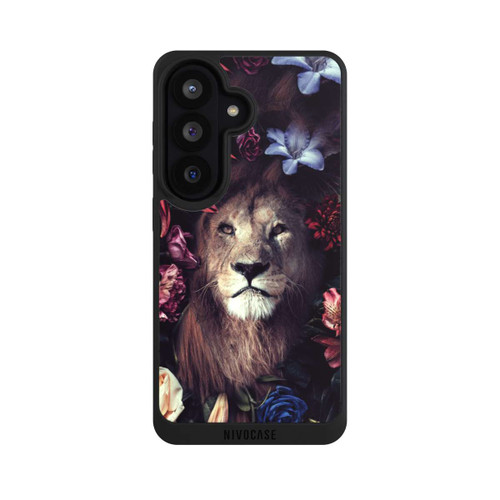 Samsung Galaxy S26 NIVOpure Löwe Blumenrahmen