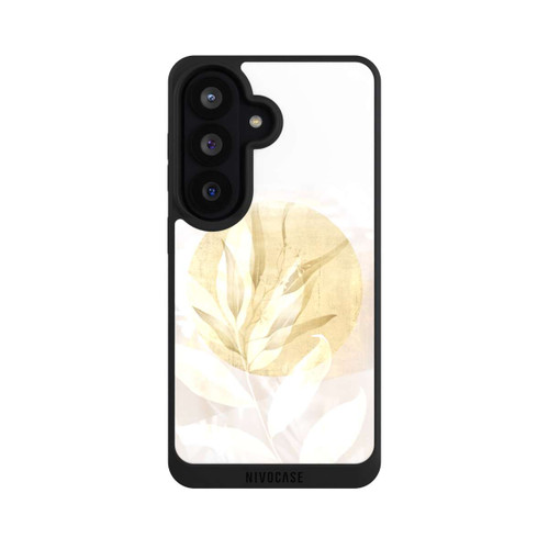 Samsung Galaxy S26 NIVOpure Boho Gold Blumen Kunst