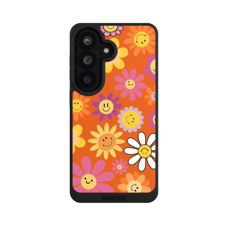 Galaxy S26 NIVOpure Smiles Orange Flowers