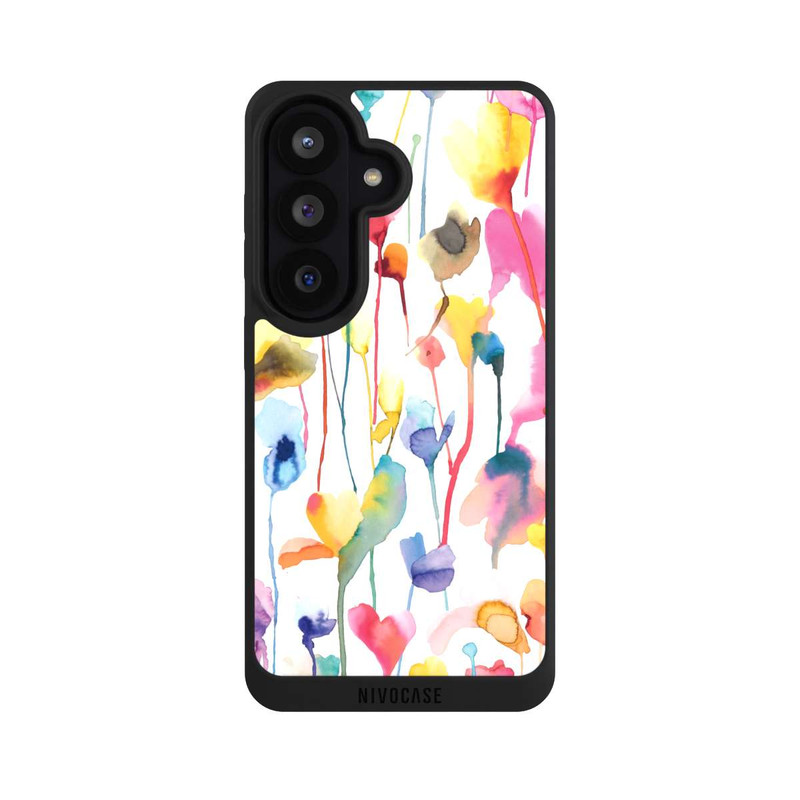 Galaxy S26 NIVOpure Aquarell Wildblumen bunt