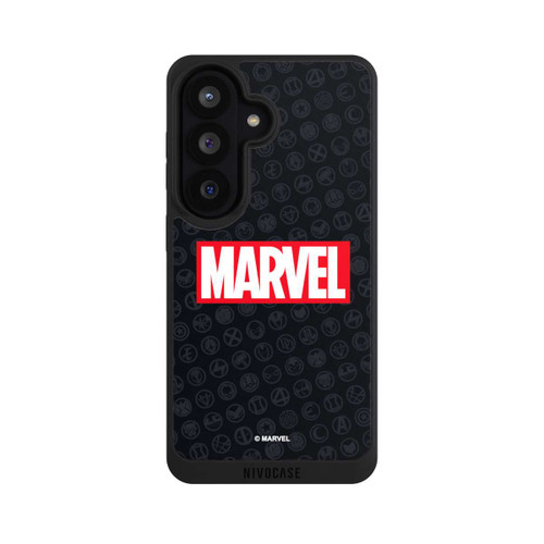 Samsung Galaxy S26 NIVOpure Marvel Logo Black Red