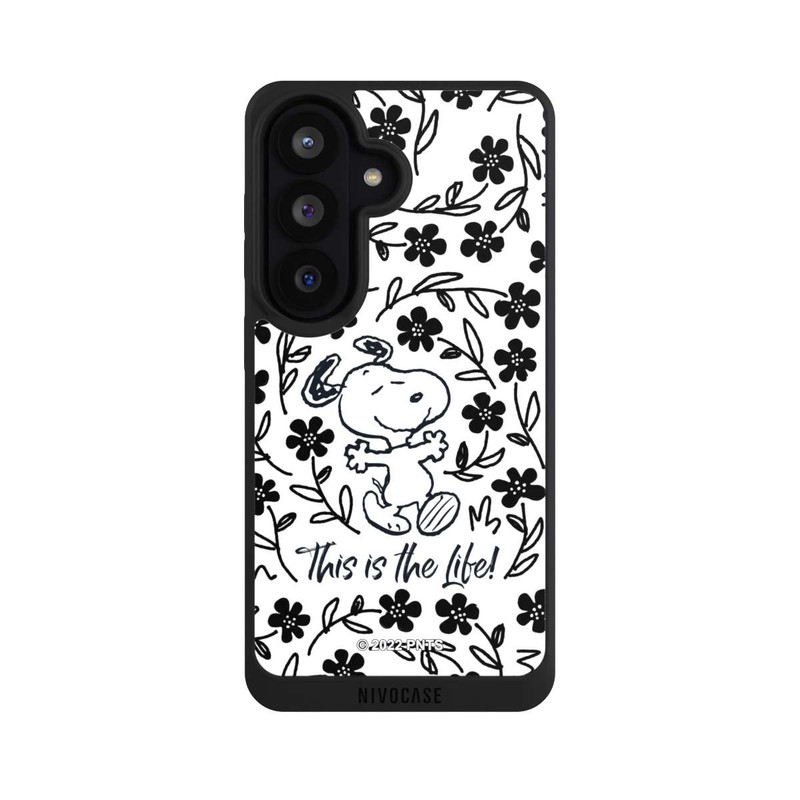 Galaxy S26 NIVOpure Snoopy This Is The Life Noir & Blanc