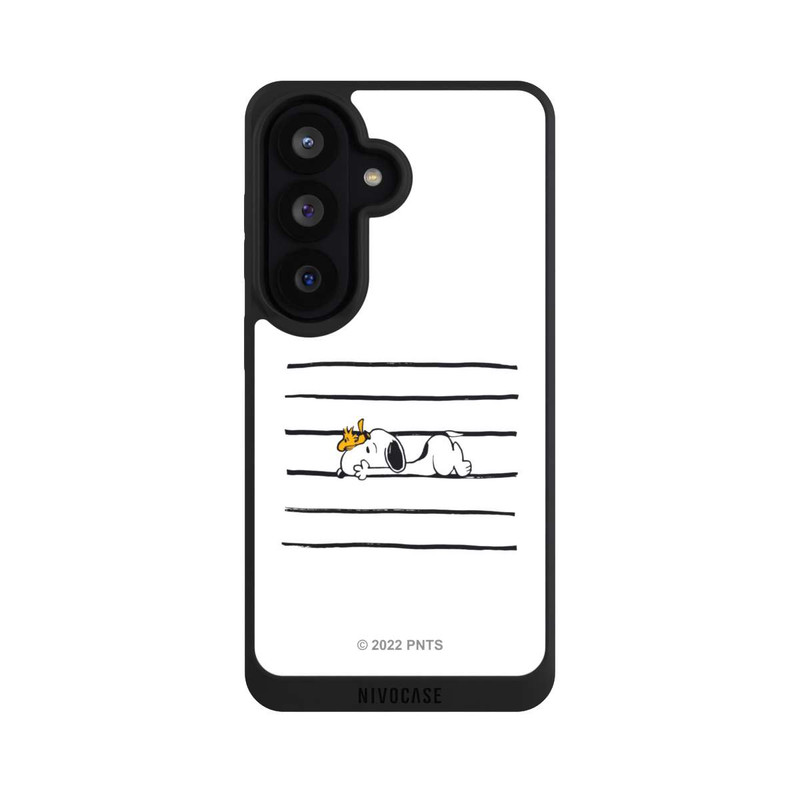 Galaxy S26 NIVOpure Snoopy Woodstock Stripes
