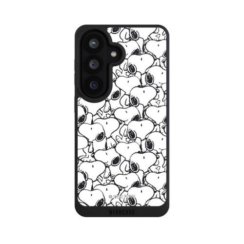 Samsung Galaxy S26 NIVOpure Snoopy Pattern Black And White