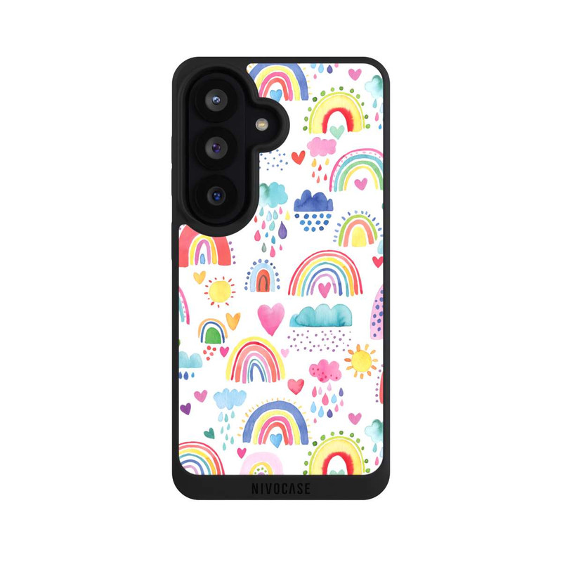 Galaxy S26 NIVOpure Schöne Regenbogen-Multi-Rot
