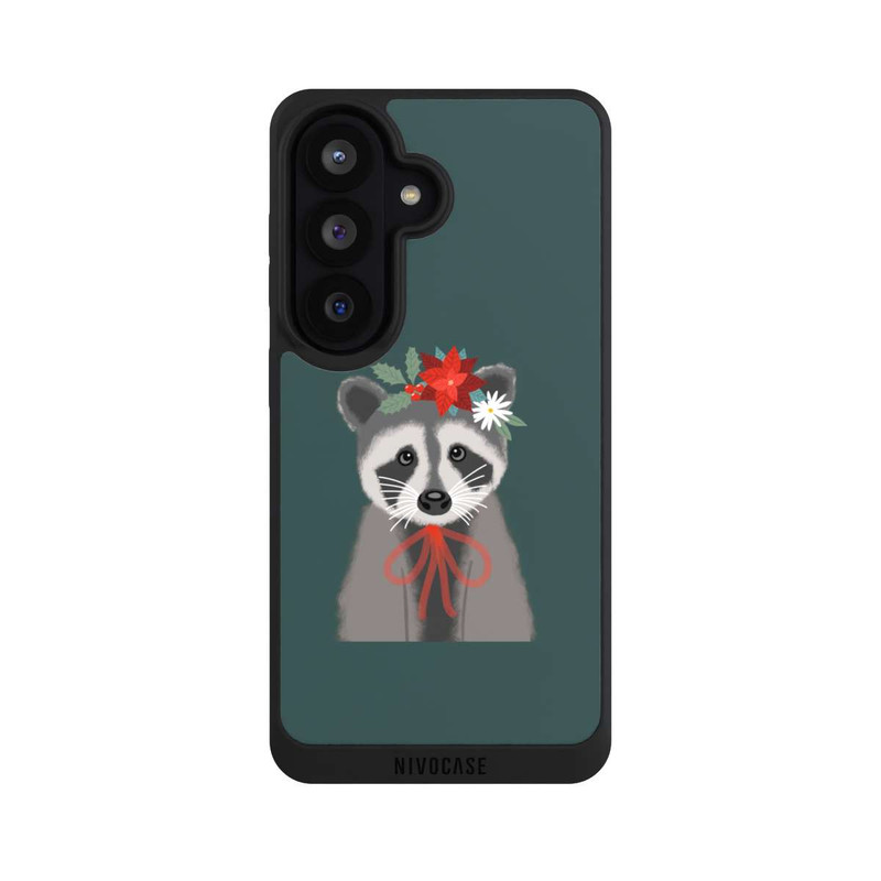 Galaxy S26 NIVOpure weihnachtlicher Waschbär