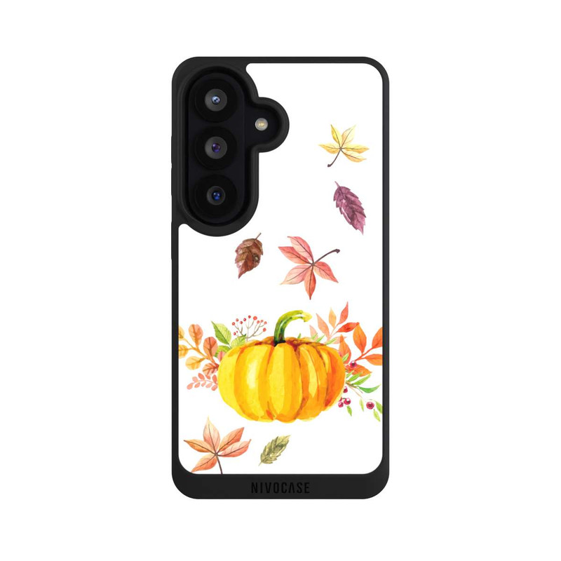 Galaxy S26 NIVOpure Pumpkin-weißer Hintergrund 