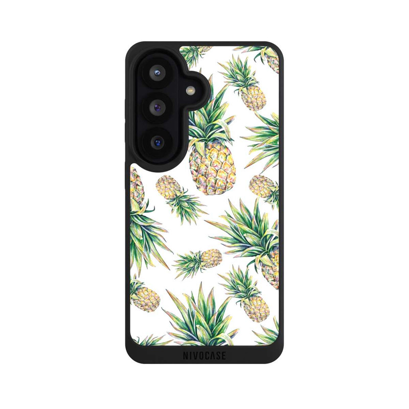 Galaxy S26 NIVOpure Pineapple-weißer Hintergrund 