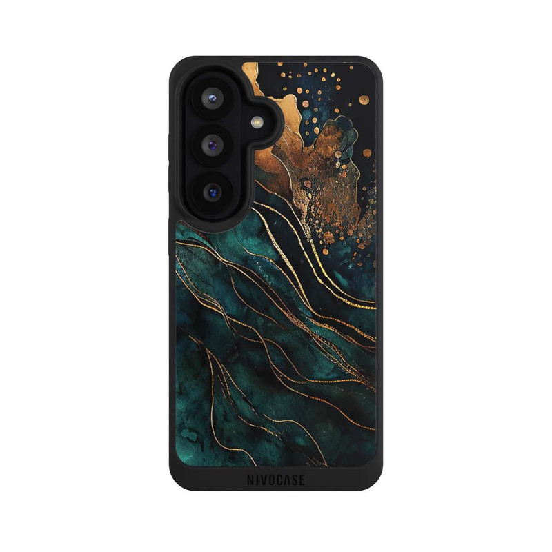 Galaxy S26 NIVOpure Gold and Green