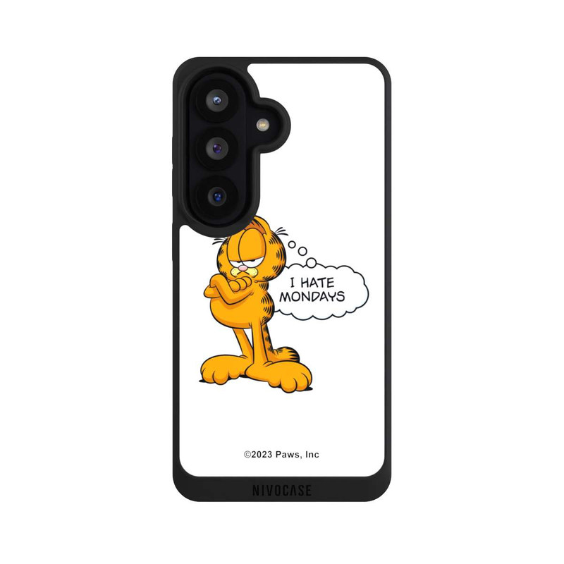 Galaxy S26 NIVOpure Garfield I Hate Mondays Weiß
