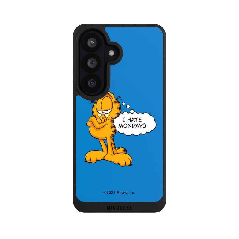 Galaxy S26 NIVOpure Garfield I Hate Mondays Blau