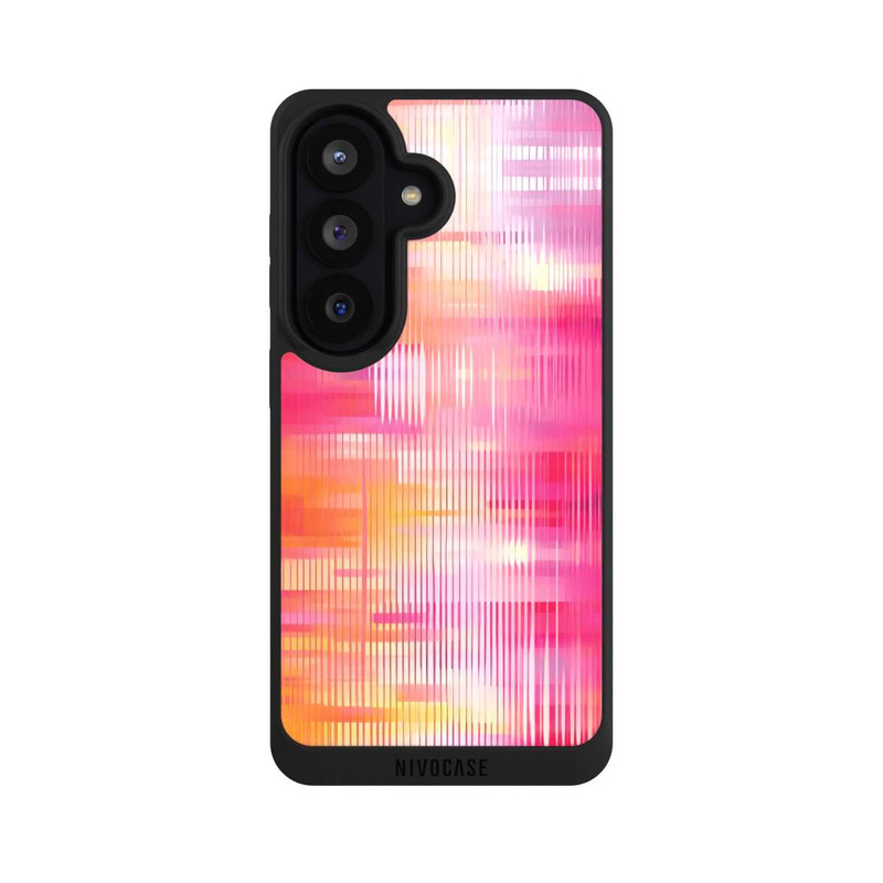 Galaxy S26 NIVOpure Glitch Pink Orange