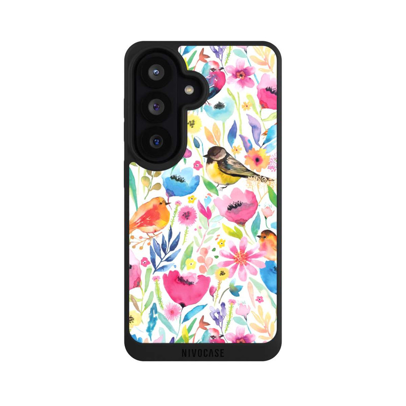 Galaxy S26 NIVOpure Wunderliche Vögel und Blumen