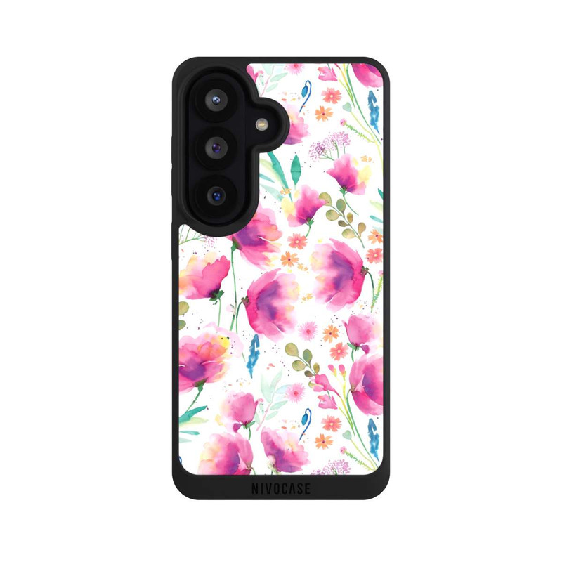 Galaxy S26 NIVOpure Abstrakte Mohnblumen aquarell