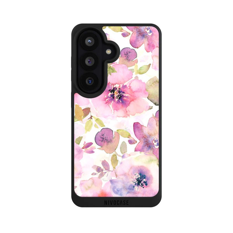Galaxy S26 NIVOpure Tapete mit rosa Blumen