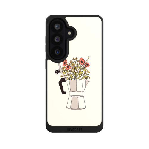 Samsung Galaxy S26 NIVOpure Moka Blumen