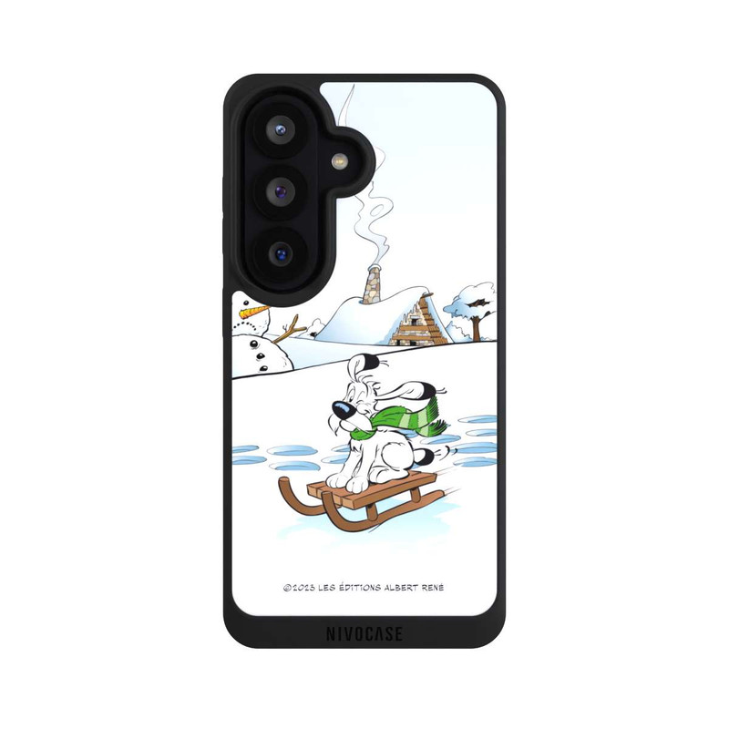 Galaxy S26 NIVOpure Idéfix fait du traîneau