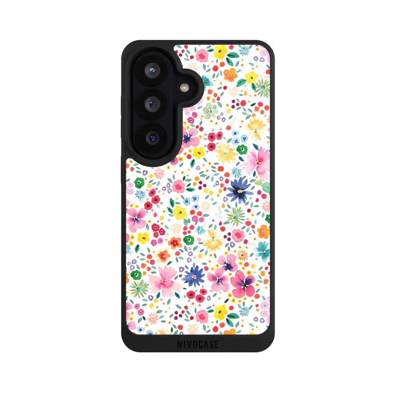 Galaxy S26 NIVOpure Millefleurs Pink Spring Garden