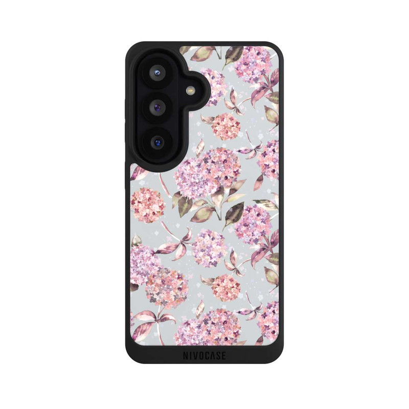 Galaxy S26 NIVOpure Pastel Magic Hydrangea Floral Watercolor Pink