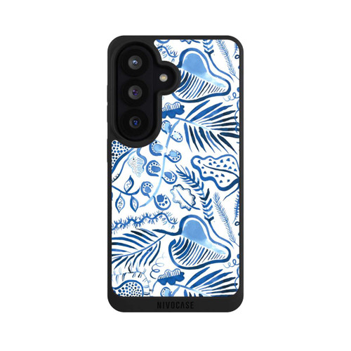 Samsung Galaxy S26 NIVOpure Tropical Forest Leaves Blue