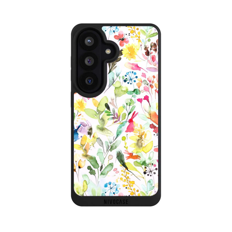 Galaxy S26 NIVOpure Wild Flowers Meadow Pink