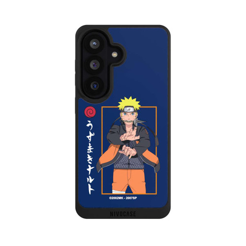 Samsung Galaxy S26 NIVOpure Naruto Kampfposition Blau