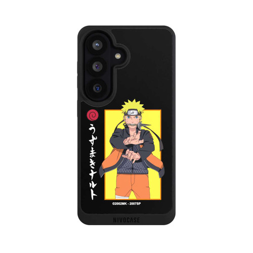 Samsung Galaxy S26 NIVOpure Naruto Kampfposition Schwarz