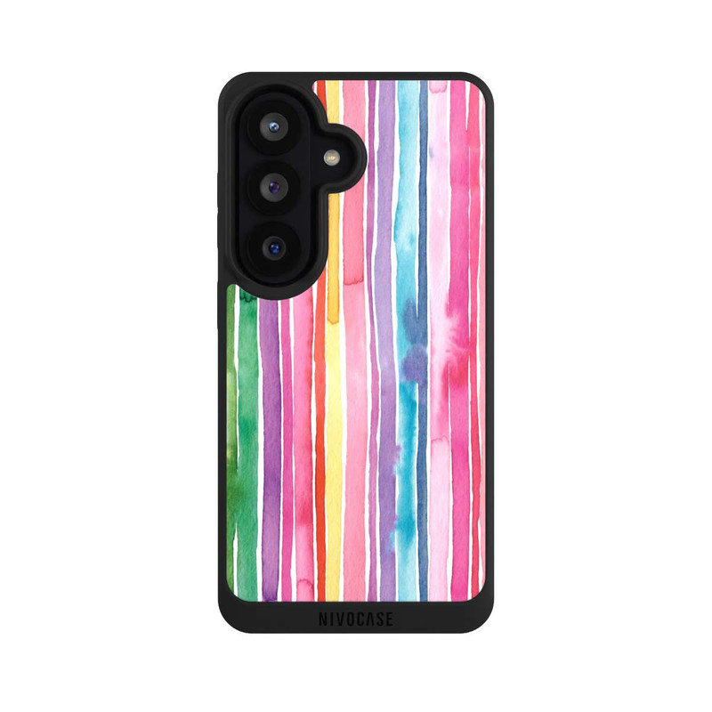 Galaxy S26 NIVOpure Camouflage Rayures arc-en-ciel