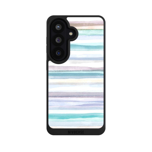 Samsung Galaxy S26 NIVOpure Pastellfarbene Streifen Blau