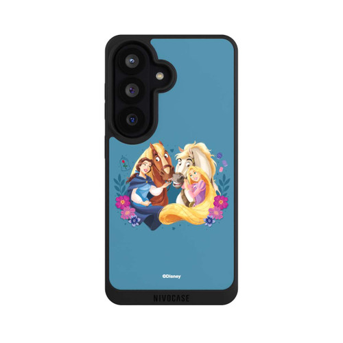 Samsung Galaxy S26 NIVOpure Disney Prinzessinnen Belle and Rapunzel mit Pferden