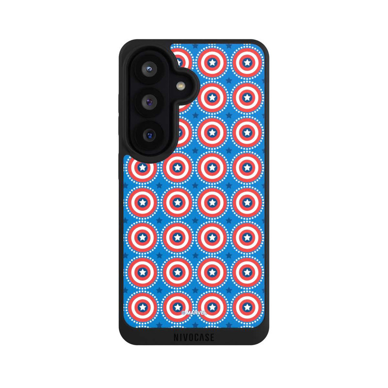 Galaxy S26 NIVOpure Captain American Shield Pattern