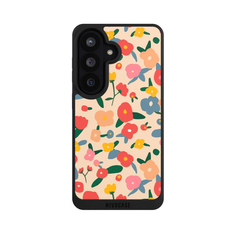 Galaxy S26 NIVOpure Retro Bold Scandi Flowers