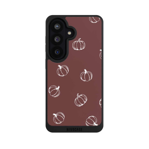 Samsung Galaxy S26 NIVOpure Pumpkin Season Pattern Brown