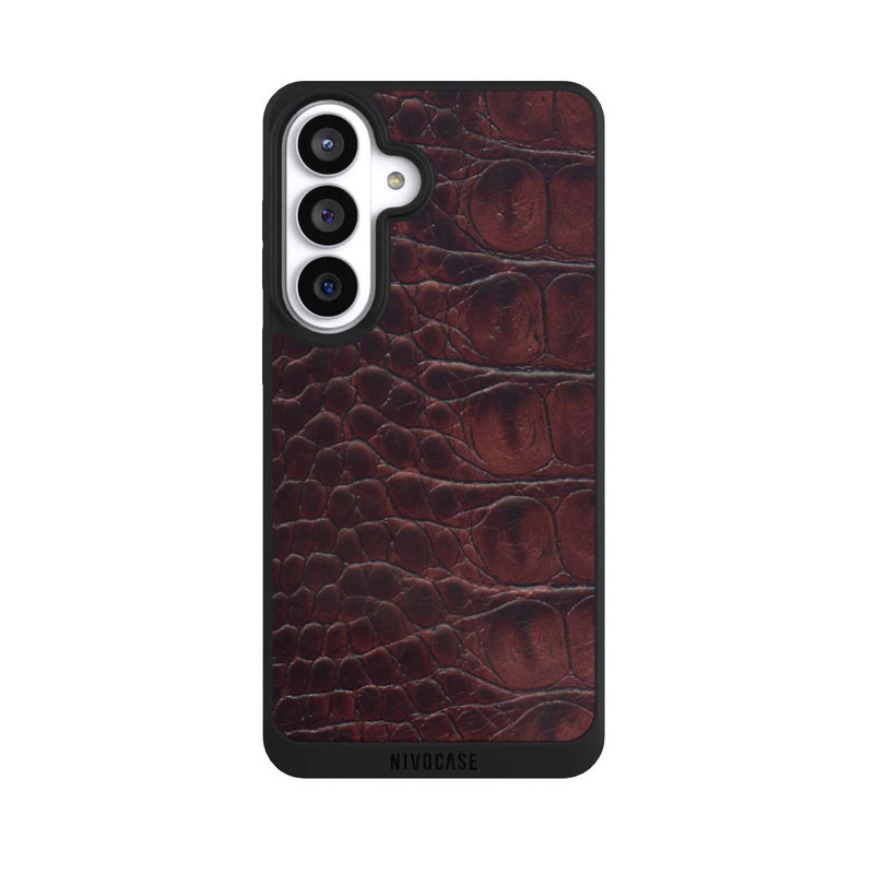 Galaxy S26+ NIVOpure Croco Dark Brown