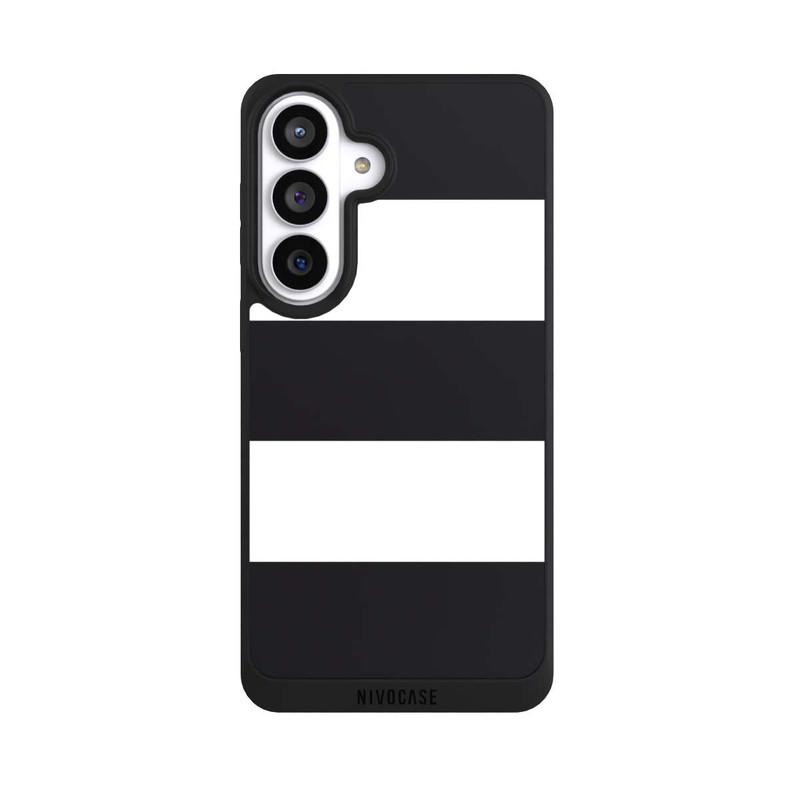 Galaxy S26+ NIVOpure Stripes - Black & White