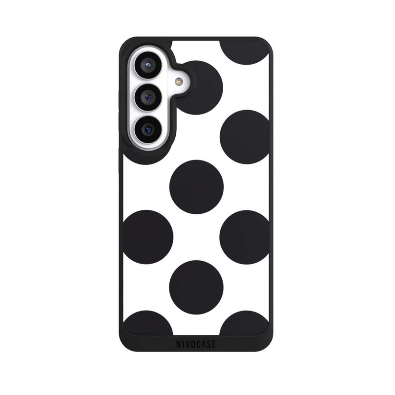 Galaxy S26+ NIVOpure Big Dots - White
