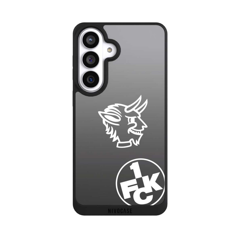 Galaxy S26+ NIVOpure Teufelskopf FCK auf Schwarz