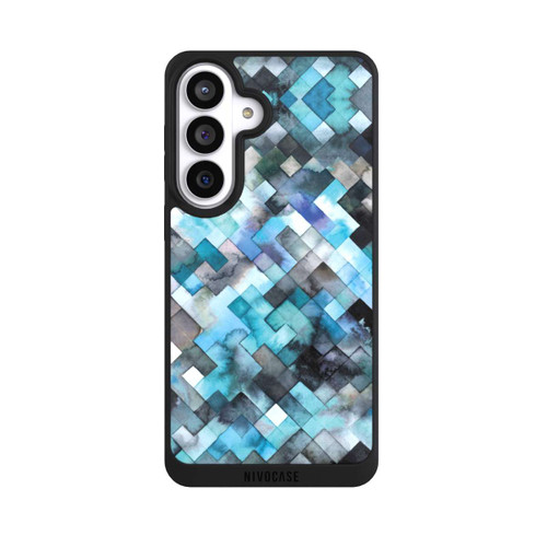 Samsung Galaxy S26+ NIVOpure Moody Geometry Blue