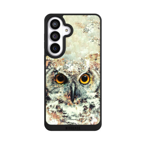 Samsung Galaxy S26+ NIVOpure Hibou aquarelle