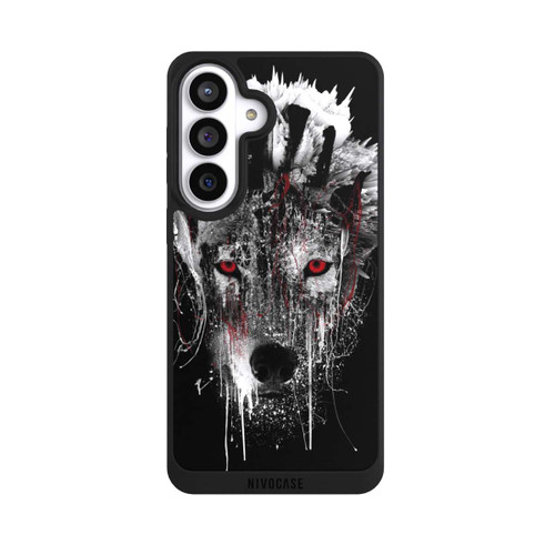 Samsung Galaxy S26+ NIVOpure Loup aux yeux rouges