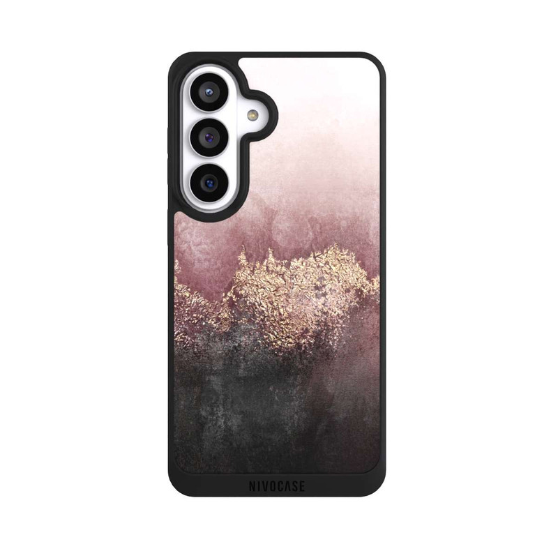 Galaxy S26+ NIVOpure Rosa Himmelsstaub Golddruck