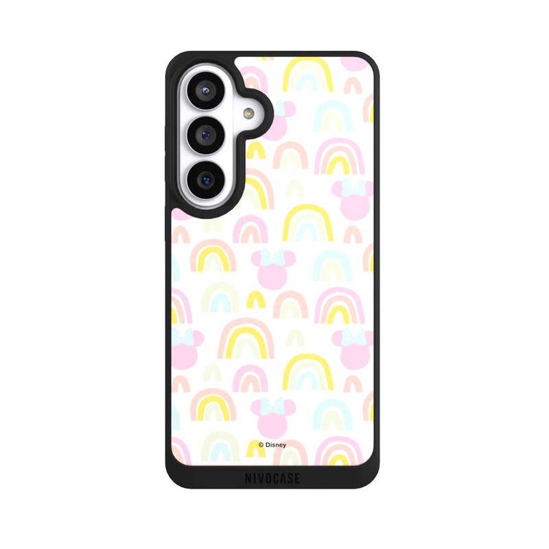 Galaxy S26+ NIVOpure Minnie Motif arc-en-ciel