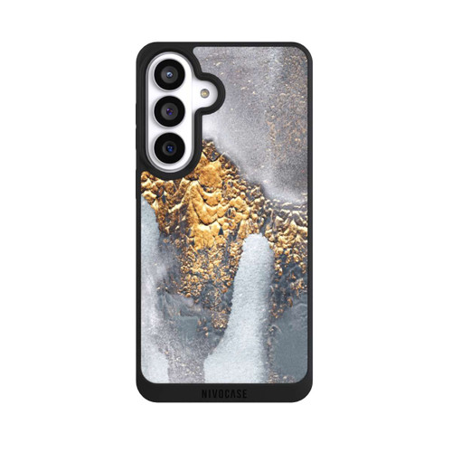 Samsung Galaxy S26+ NIVOpure Beton-Gold-Glitzerlook